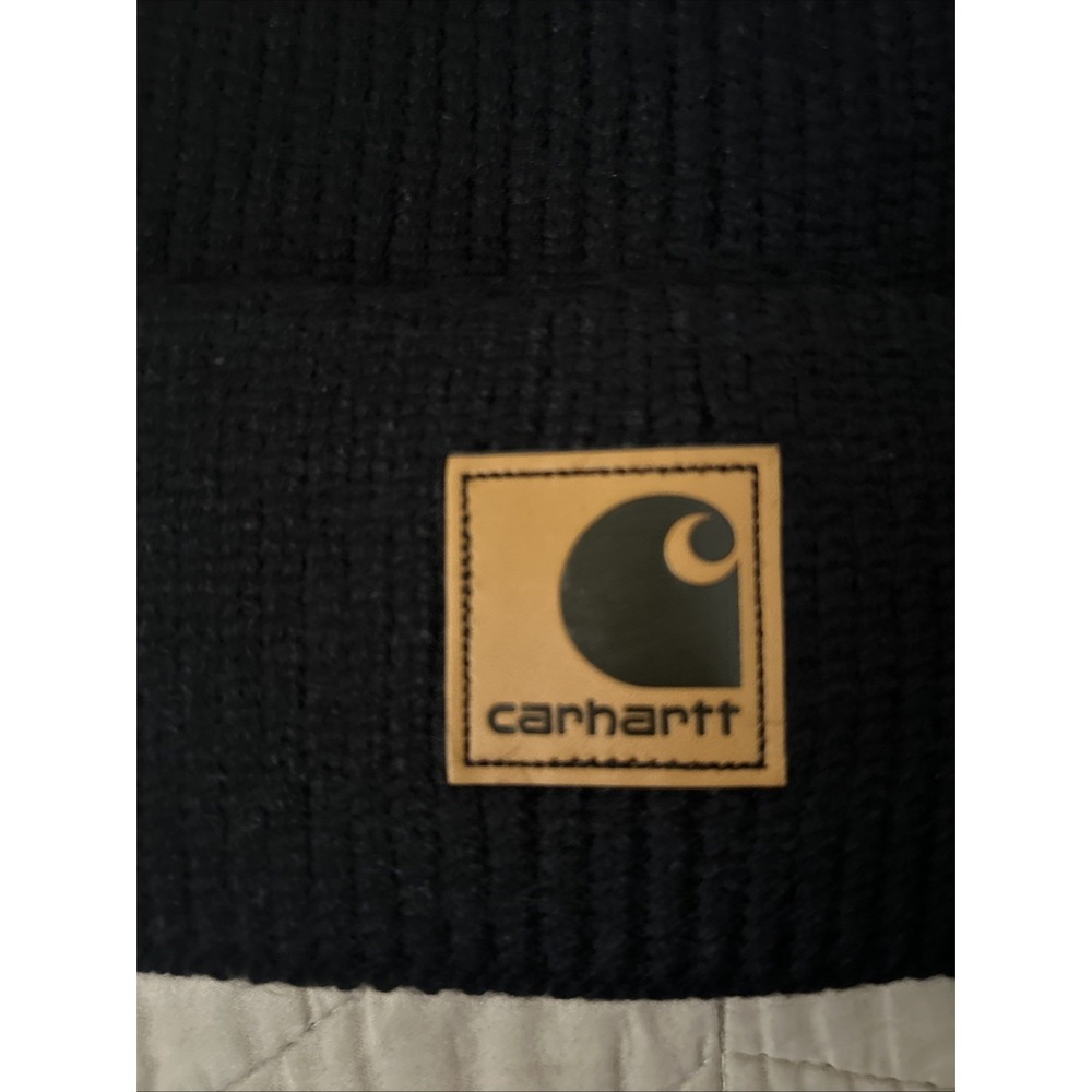 Carhartt A18CLH Beanie Hat for Unisex Adults - Black - Picture 2 of 4
